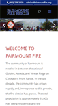 Mobile Screenshot of fairmountfire.org